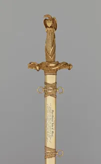 Samuel Gallery: Congressional Presentation Sword and Scabbard of Major General John E