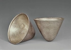 Ancient Mediterranean Prints: One Conical Bowl, 175-75 BC. Creator: Unknown