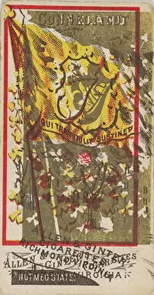 Virginia Collection: Connecticut and Ireland (double-printed card), from Flags of All Nations