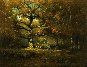 Connecticut Woods, 1899. Creator: Henry Ward Ranger