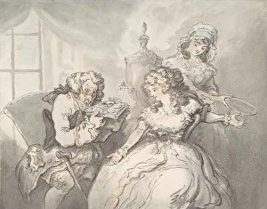 Connoisseur Gallery: The Connoisseur, 1780-1800. Creator: Thomas Rowlandson