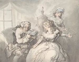 Connoisseur Prints: The Connoisseur, 1780-1800. Creator: Thomas Rowlandson