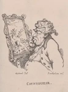 Connoisseur Prints: Connoisseur, April 1808. April 1808. Creator: Thomas Rowlandson