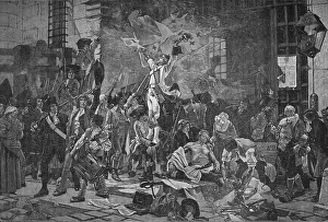 Bastille Prints: The conquerors of the Bastille, 1789 (1905)