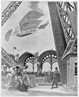 The conquest of the air at the Ambigu-Comique, 1900