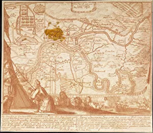 Russian Troops Gallery: The conquest of Friedrichstadt on February 12, 1713, 1713