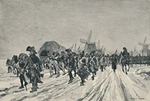 Sloane Prints: The Conquest of Holland, 1795, (1896). Artist: JW Evans