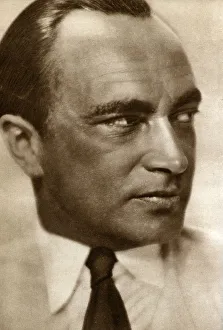 Conrad Prints: Conrad Veidt, German actor, 1933