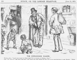 Charles Samuel Collection: The Conscience Clause, 1872
