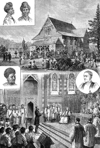 Europeans Prints: Consecration of the Bishop Patteson Memorial Church (St)
