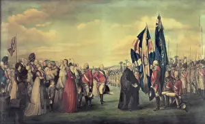 Parson Prints: Consecration of the Colours of the 3rd Regiment of Royal East India Volunteers
