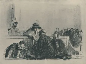 Jean Louis Prints: Conseil Juridique, 1919. Artist: Jean Louis Forain