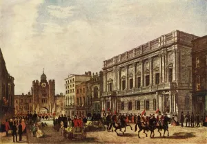 Darwin Prints: The Conservative Club, St. Jamess Street, London, c1840, (1947). Creator: Woods