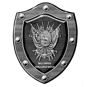 Mappin And Webb Prints: Conservative Clubs Billiard Challenge Shield