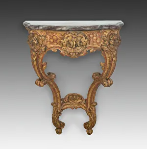 Console Table, France, c. 1730. Creator: Unknown