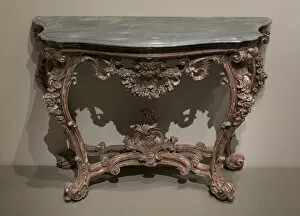 Console Table Gallery: Console Table, Naples, 1740 / 50. Creator: Unknown