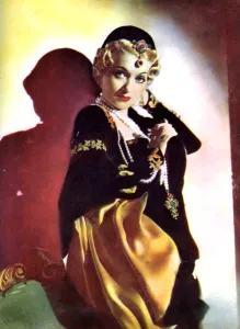 Constance Bennett, American actress, 1934-1935