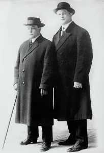Wrestling Prints: Constant Le Marin [and] Geo. Kennedy, between c1910 and c1915. Creator: Bain News Service