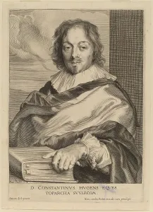 Draftsman Prints: Constantijn Huygens, probably 1626/1636. Creator: Paulus Pontius