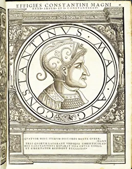 1559 Prints: Constantinus Magnus (272 - 337), 1559