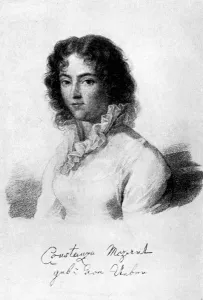 Wolfgang Amadeus Gallery: Constanze Mozart, 1783