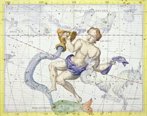 Aquarius Collection: Constellation of Aquarius, 1729