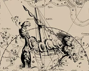 Argonauts Gallery: The constellation Argo Navis, 1690