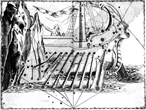 Jason And The Argonauts Collection: Constellation of Argo Navis, 1723