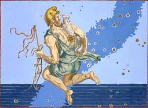 Charioteer Prints: Constellation of Auriga, 1603. Artist: Alexander Mair