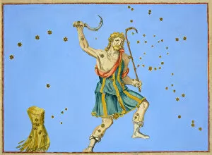 Alexander Mair Gallery: Constellation of Bootes, 1603. Artist: Alexander Mair