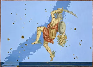Alexander Mair Gallery: Constellation of Perseus, 1603. Artist: Alexander Mair