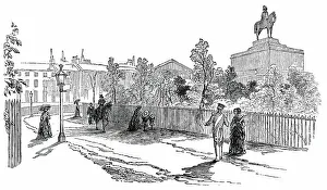 Douro Marquess Of Prints: Constitution Hill, London, 1850. Creator: Unknown