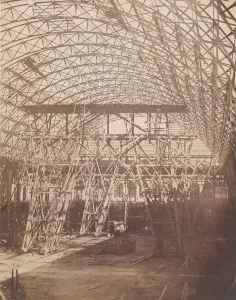 Universal Exhibition Prints: [Construction for the Universal Exhibition of 1855], 1855. Creator: Bertsch et Arnaud