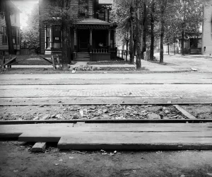 Tracks Prints: Construction work, grade separation