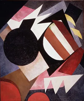 Abstract Art Gallery: Constructivist still life, 1917. Artist: Exter, Alexandra Alexandrovna (1882-1949)