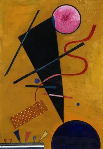 Kandinsky Prints: Contact. Artist: Kandinsky, Wassily Vasilyevich (1866-1944)
