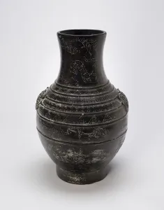 Container in the Form of an Ancient Bronze Jar (hu), Warring States period (475-221 B. C. )