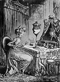 Dressingroom Gallery: Contemplations upon a coronet, 1797