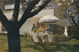Sunbathing Prints: Contempora House, 1935