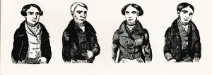 Trades Union Congress Prints: A Contemporary Impression of the Tolpuddle Martyrs, (1838), 1934
