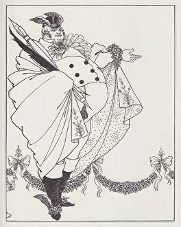 Garlands Collection: Contents Page of The Savoy No 1, 1895. Creator: Aubrey Beardsley