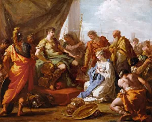 War Atrocities Prints: The Continence of Scipio