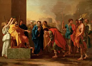 Hand Gestures Prints: The Continence of Scipio, 1640. Creator: Nicolas Poussin