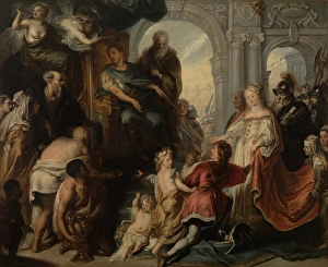 Conqueror Prints: The Continence of Scipio Africanus. Creator: Theodoor van Thulden