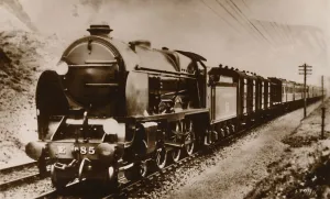 The Continental Boat Express, Southern Railway, c1920s. Creator: Unknown The Continental Boat Express, Southern Railway, c1920s. Creator: Unknown