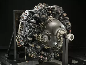 Continental Gallery: Continental XR-1740-2, Sleeve Valve, Radial 14 Engine, ca. 1941. Creator: Continental