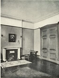 Charles Henry Bourne Quennell Collection: Contrasted Interiors: Regency - Mecklenburgh Square, Bloomsbury, (1938)