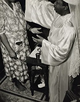 Parks Gordon Roger Alexander Buchanan Collection: Contributions are made by all who receive the blessing and annointment... Washington, D.C. 1942