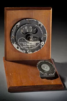 Compass Collection: Controller, Magnetic Compass, General Electric, 2CA10E1, Wiley Post crash