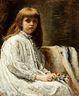 1875 Prints: The Convalescent, 1875. Creator: John Everett Millais